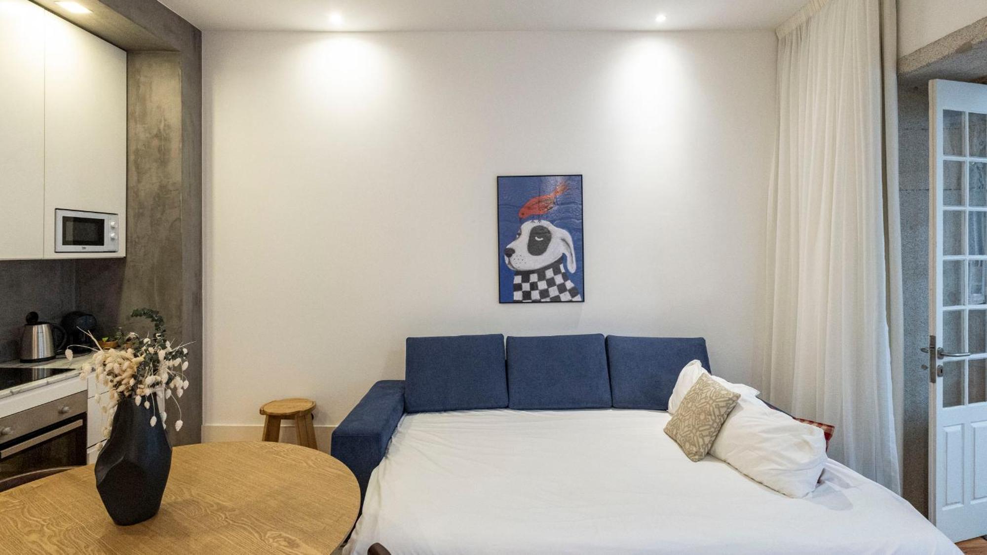 Lovelystay - Allderman Apartment - Almada 1º T OOporto Exteriör bild